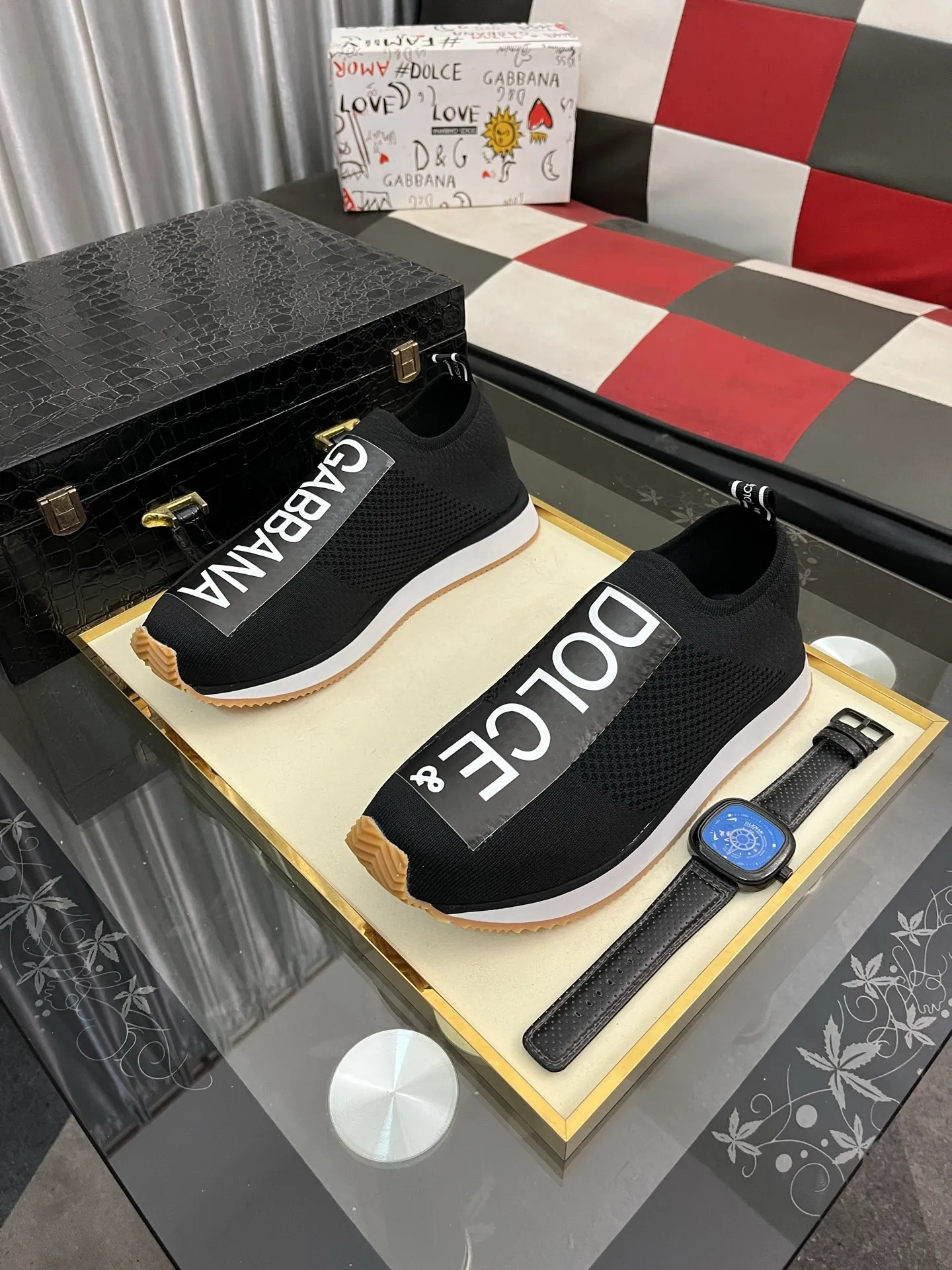 Men's men's shoes 💰420⌚️⌚️【DG～】couple casual shoes 2025z cabinet sales simultaneously 🔶Size: 35-46#️⃣ 🔷8 colors🔜The upper is made of multi-material splicing➕Mesh lining, comfortable and breathable, sole: original comfortable and wear-resistant outsole, ⚠️real thing📱photographed🎬real thing is better📢📢📢